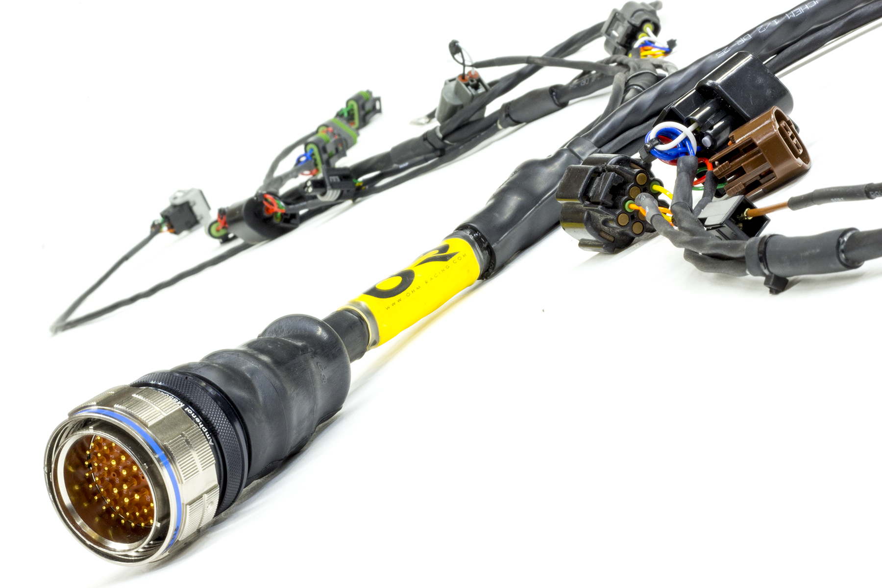 91-94 1G Eclipse DSM “Tucked” Mil-Spec Engine Harness – www.ohm-racing.com