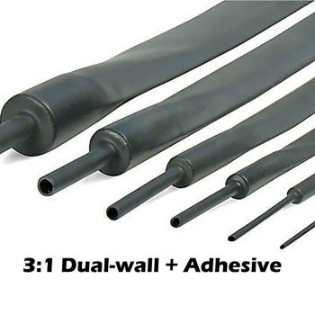 3:1 Dual-Wall Adhesive Lined Heat Shrink Tubing