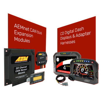 CD Digital Dash Displays, Adapter Harnesses & CAN Expansion Modules