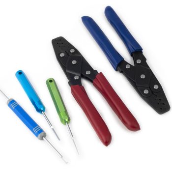 Dual Crimper Set Inc 3 pin removal tools