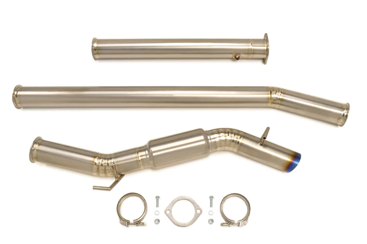 STM Evo 7/8/9 Titanium V-Band 3.5in Exhaust for FF 6870